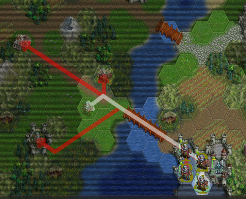 How to deal with overlapping paths.