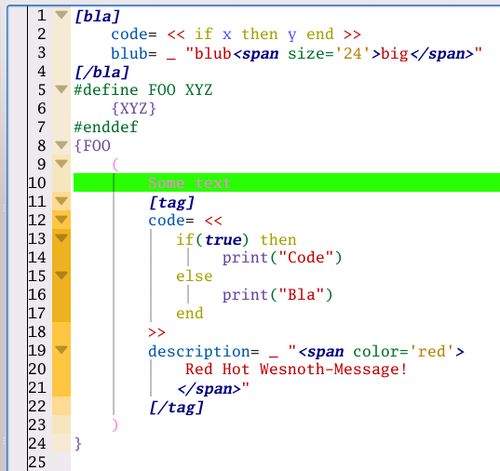 lua code