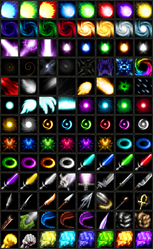 104 Attack icons.