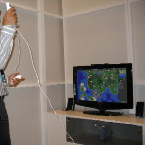 Wesnoth on Wii, live in action