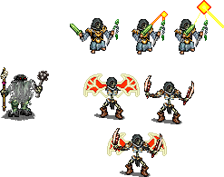 Various units pictures for a faction that I am working on.