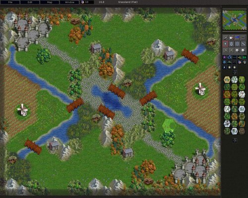Screenshot of the 2p version