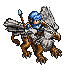 Gryphon Knight Lv1-&gt;Dragon Rider Lv.2