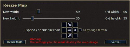 Proposed warning