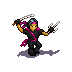 Using dark elves' colour palette.