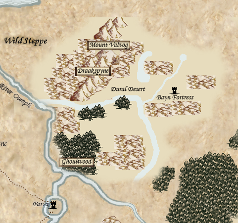 Fitted north of Farzi. I'd like to adjust the watercourses a little if you want to use this one.