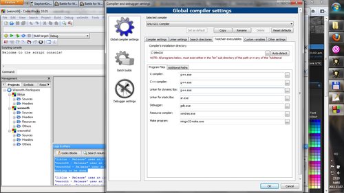 Global Compiler settings