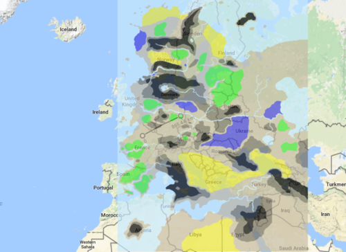 How big is the great continent?