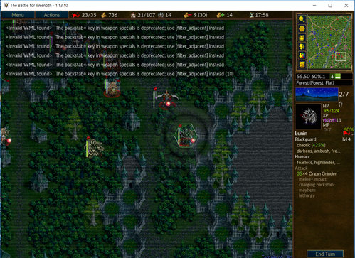 Problem Uzel Datum Battle For Wesnoth Legend Of The Invincibles Journey South Necromancers Sumici Preferovat Jeden