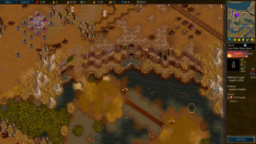 This is the custom-tile map. My approach to cliffs, right before the cliffs were implemented in 1.17. -_-'